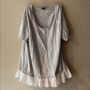 Torrid Sweater with Sheer Detaling
